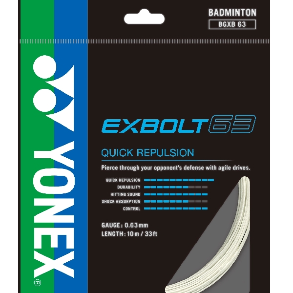 Lưới căn vợt Yonex Exbolt 63